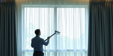 Commercial drapes cleaning service airds-nsw hotels offices